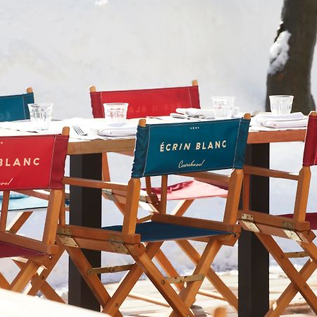 Ecrin Blanc Resort Courchevel - Aquapark Kültér fotó