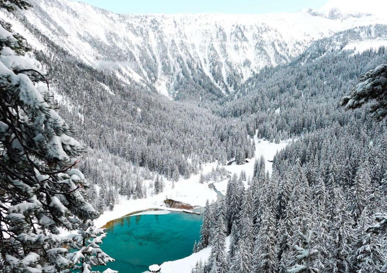 Ecrin Blanc Resort Courchevel - Aquapark Kültér fotó