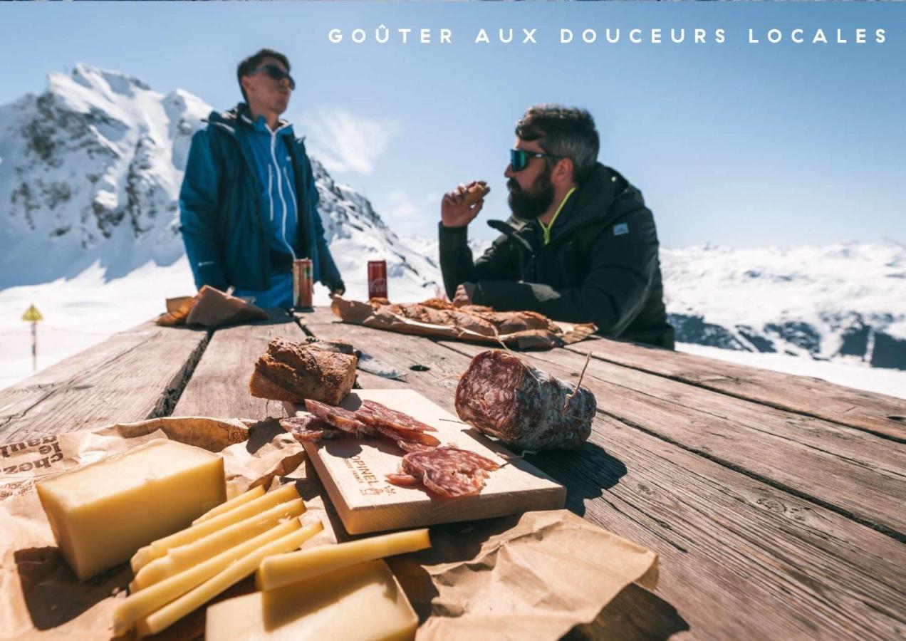 Ecrin Blanc Resort Courchevel - Aquapark Kültér fotó
