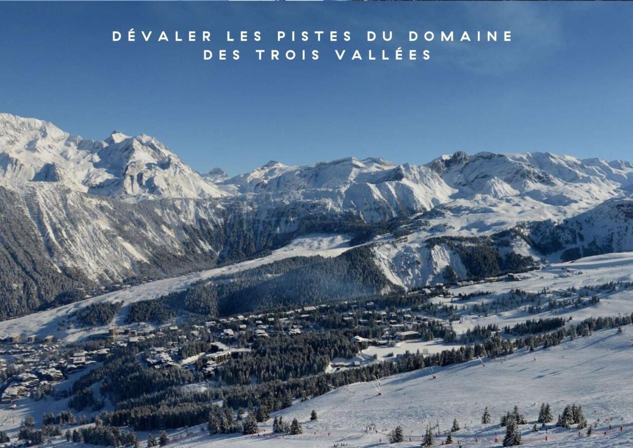 Ecrin Blanc Resort Courchevel - Aquapark Kültér fotó
