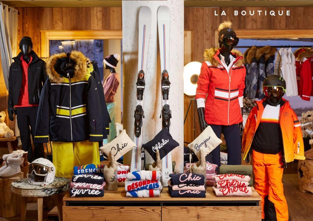 Ecrin Blanc Resort Courchevel - Aquapark Kültér fotó
