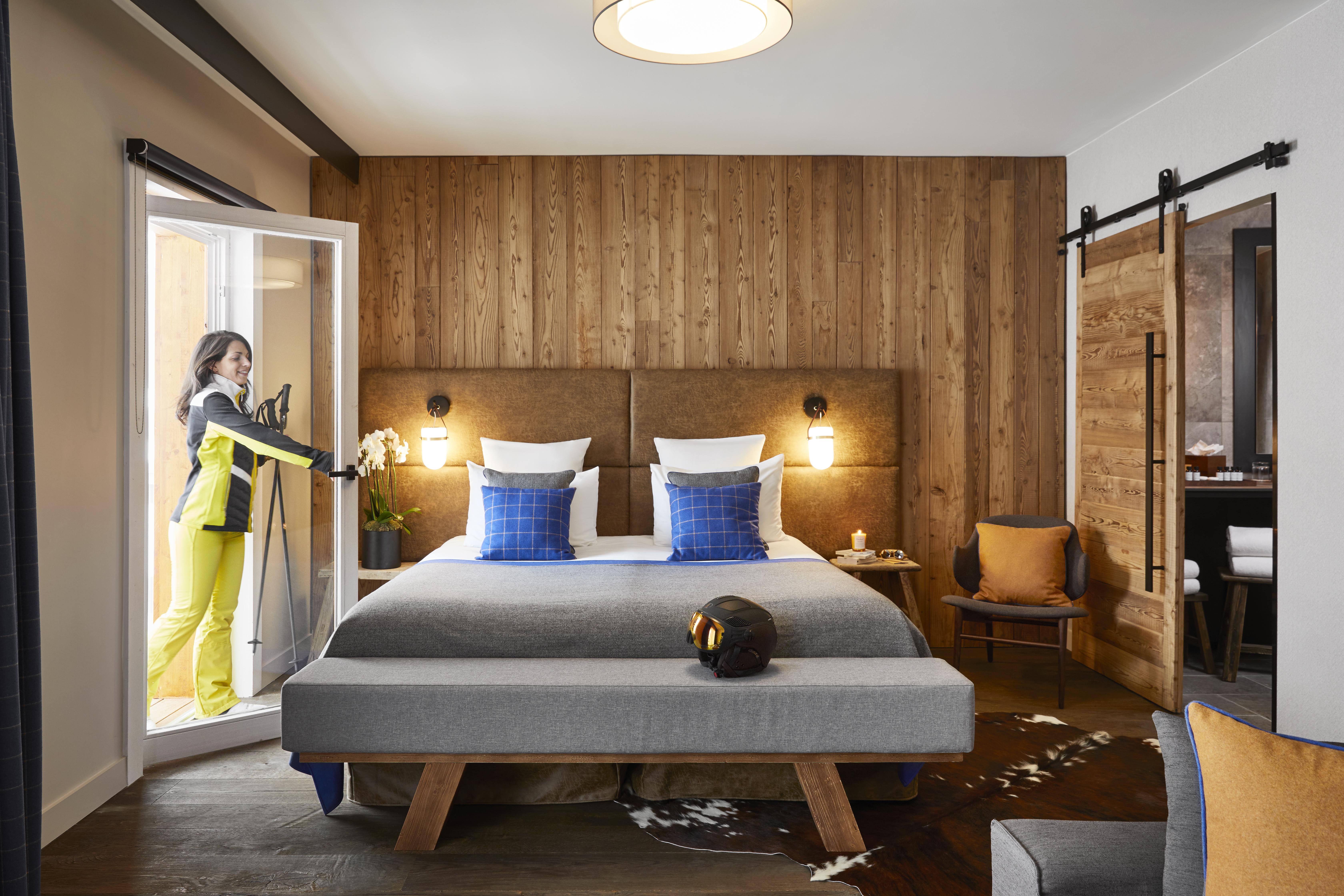 Ecrin Blanc Resort Courchevel - Aquapark Kültér fotó