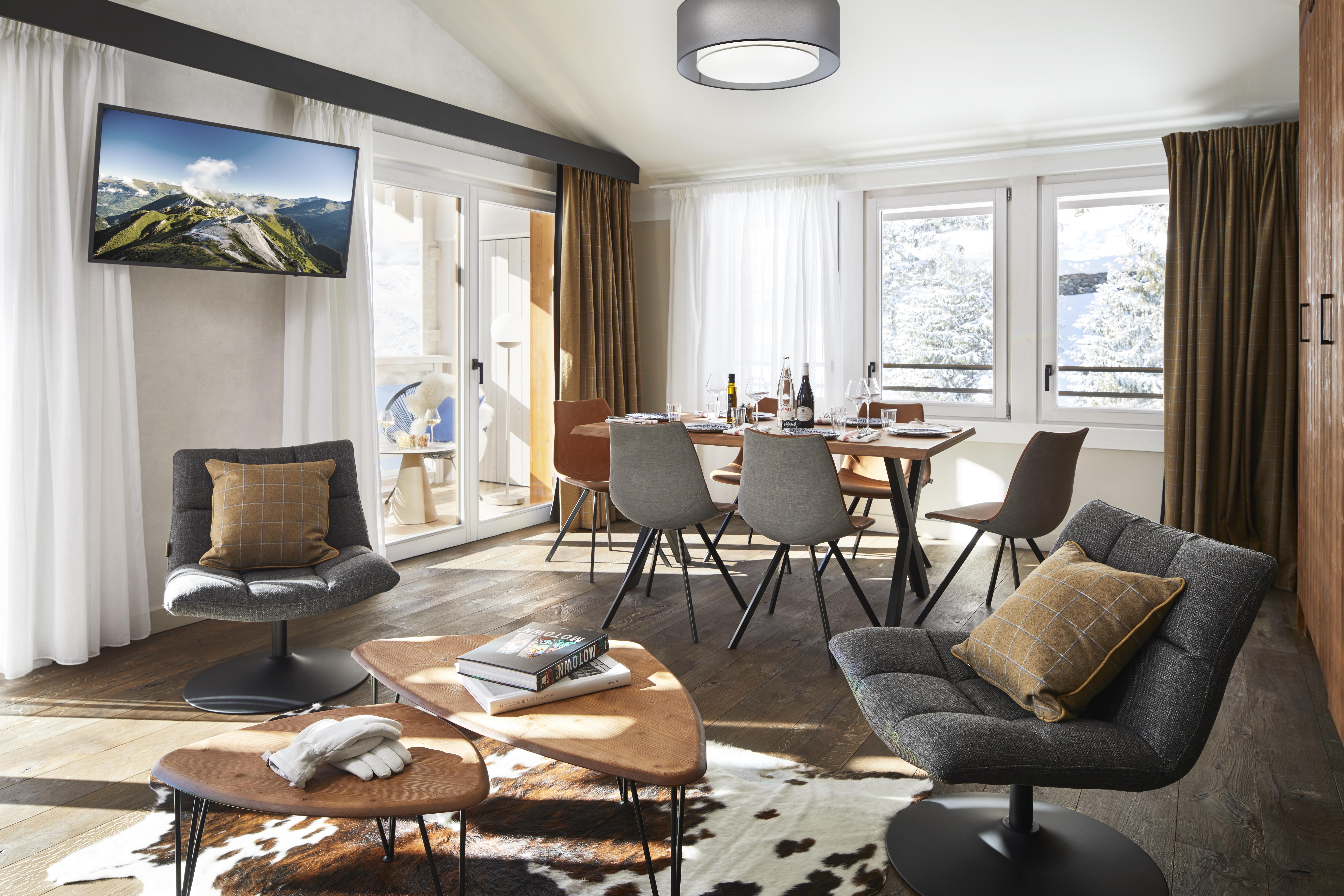 Ecrin Blanc Resort Courchevel - Aquapark Kültér fotó
