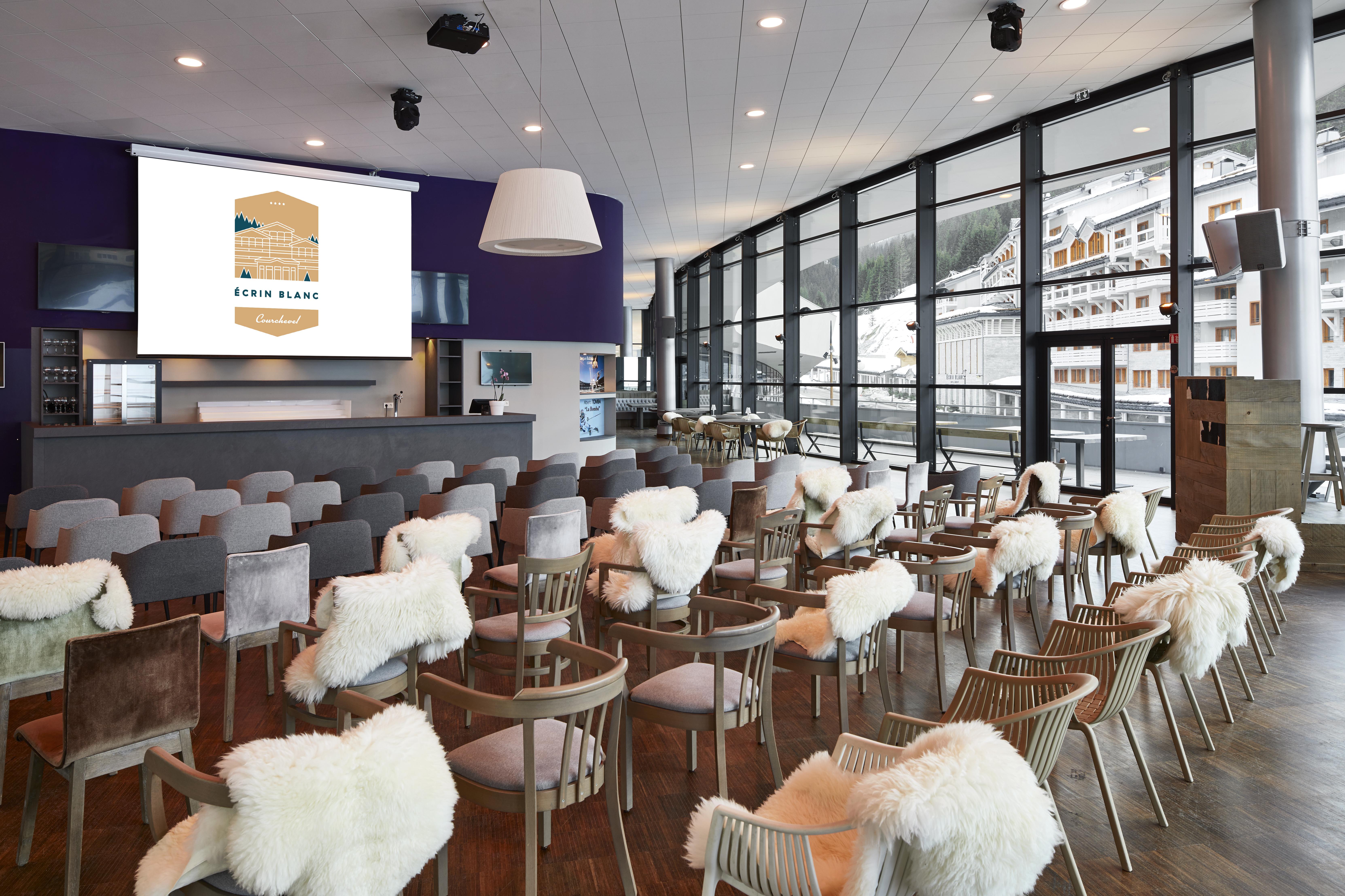 Ecrin Blanc Resort Courchevel - Aquapark Kültér fotó