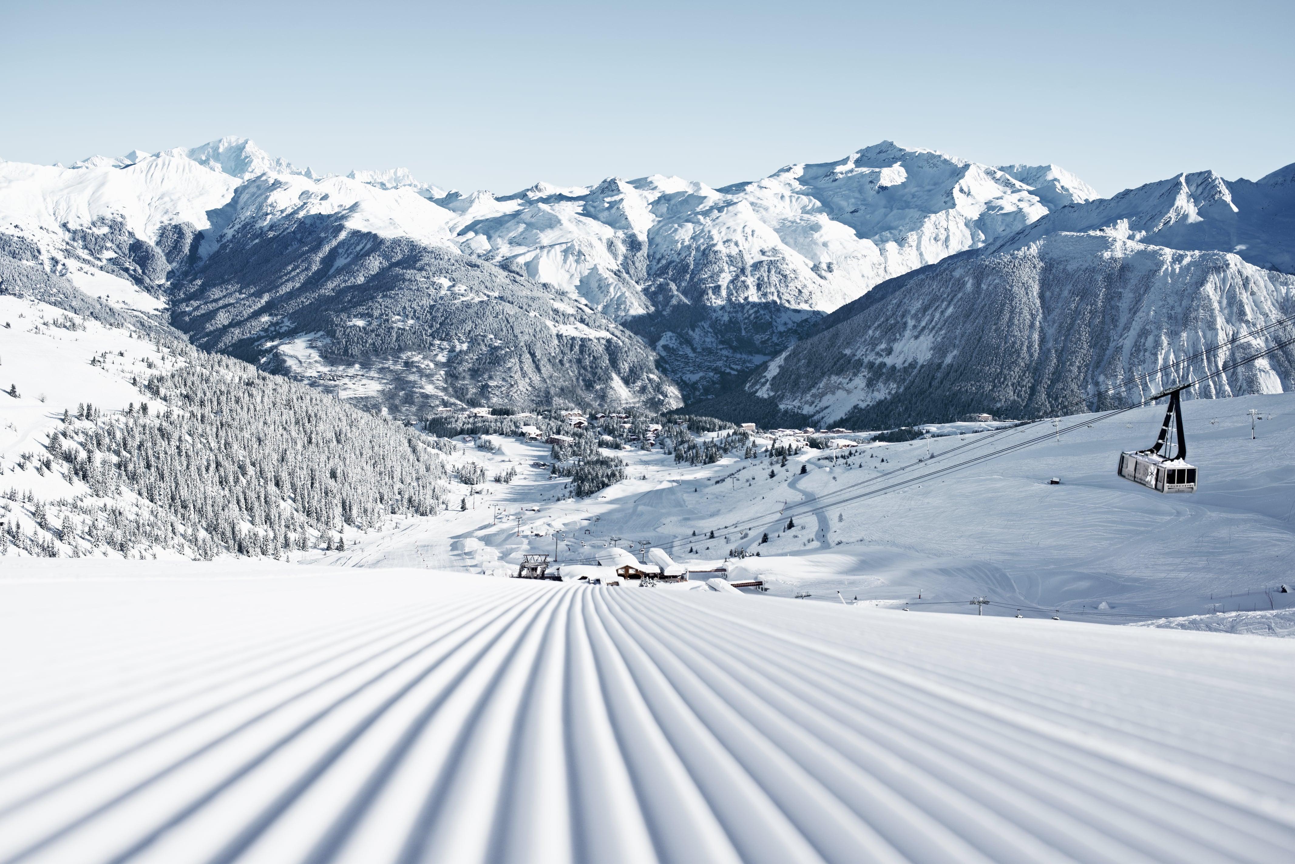 Ecrin Blanc Resort Courchevel - Aquapark Kültér fotó