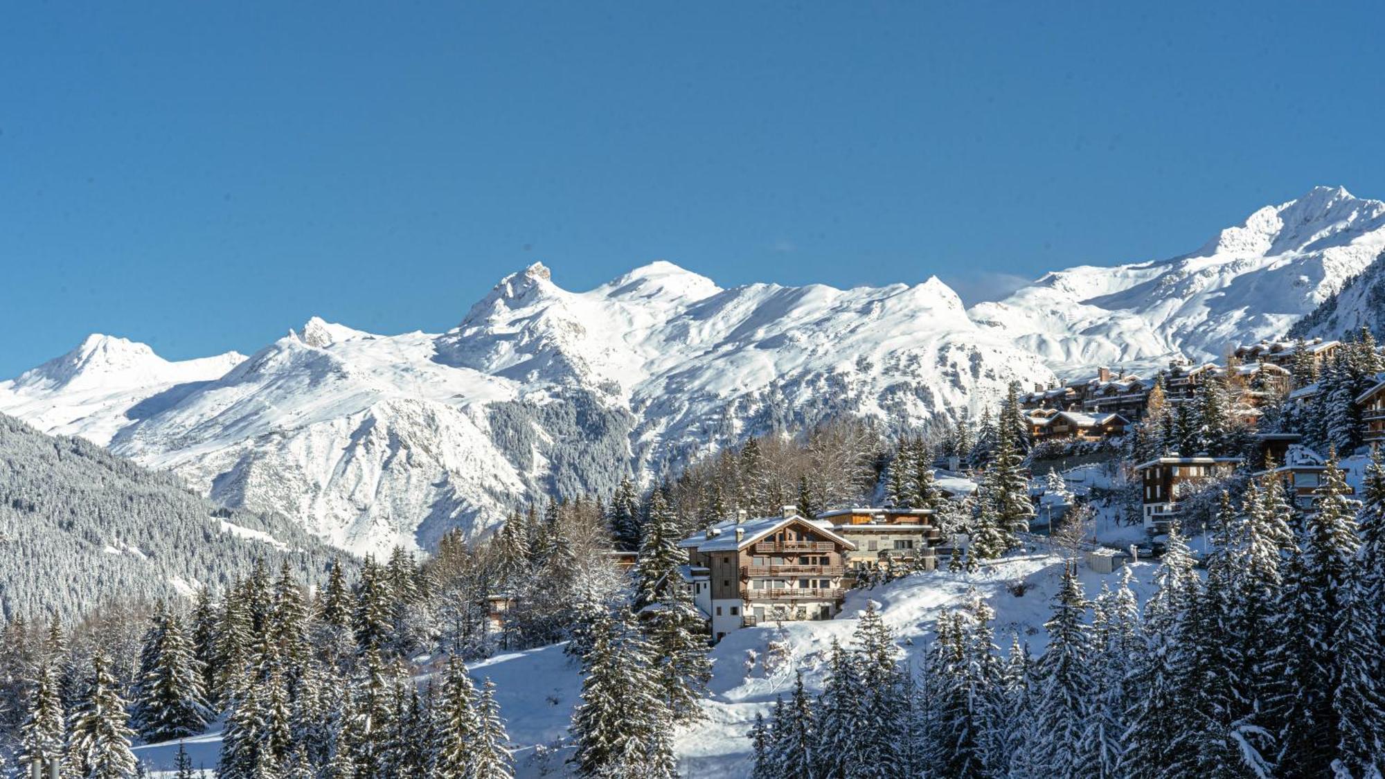 Ecrin Blanc Resort Courchevel - Aquapark Kültér fotó